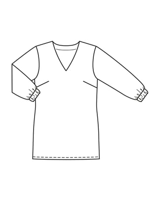 Blouse n°5924 C Printemps/Été 2023 | Patron de couture PDF