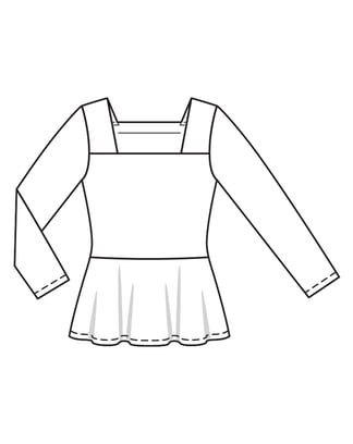Blouse n°5908 C Printemps/Été 2023 | Patron de couture PDF