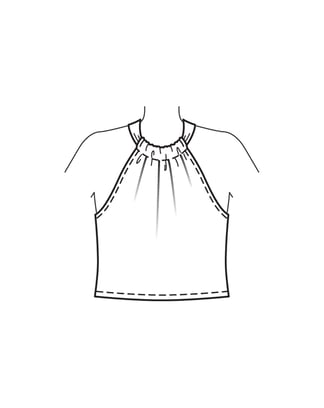 Top n°5891 A Printemps/Été 2023 | Patron de couture PDF