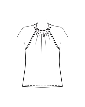 Top n°5891 B Printemps/Été 2023 | Patron de couture PDF