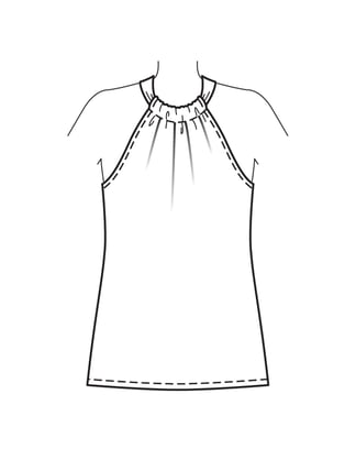 Top n°5891 C Printemps/Été 2023 | Patron de couture PDF