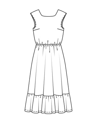 Robe n°5889 C Printemps/Été 2023 | Patron de couture PDF