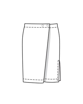 Jupe n°5888 B Printemps/Été 2023 | Patron de couture PDF