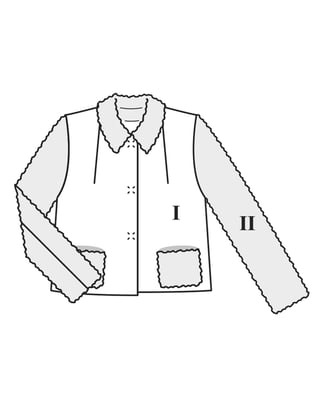 Wool Jacket n°04 B | Burda Easy n°6/2022 | PDF Sewing Pattern