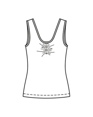 Top n°5852 C Automne/Hiver 2023 | Patron de couture PDF