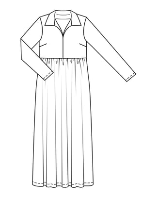 Robe & Blouse n°5829 C Printemps/Été 2024 | Patron de couture PDF