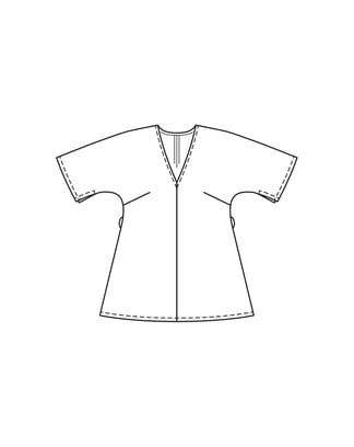 Cotton Blouse n°1 C | Burda Easy n°3/2023 | PDF Sewing Pattern