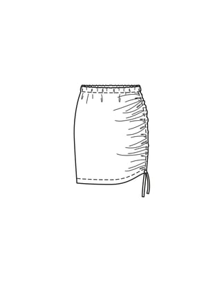 Jupe n°5811 A Printemps/Été 2024 | Patron de couture PDF