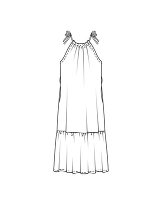 Robe en coton n°3 C | Burda Easy n°3 Mai-Juin/2023 | Patron de couture PDF