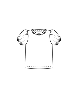 T-Shirt n°5809 A Printemps/Été 2024 | Patron de couture PDF