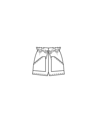 Cotton Pants n°5 A | Burda Easy n°3/2023 | PDF Sewing Pattern