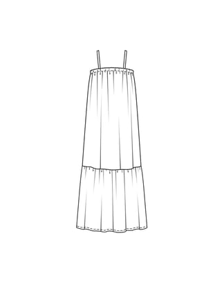 Babydolljurk #1  B | viscose | burda easy 4/2023 | PDF naaipatronen