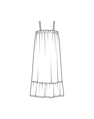 Babydolljurk #1  C | viscose | burda easy 4/2023 | PDF naaipatronen