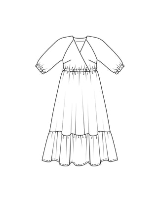 Robe n°5803 C Printemps/Été 2024 | Patron de couture PDF
