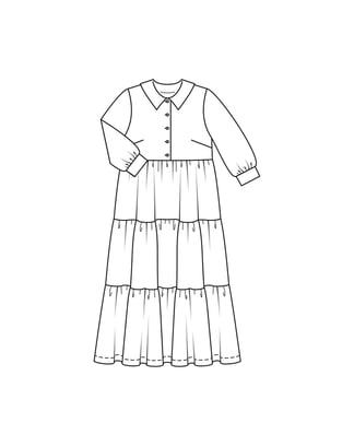 Robe n°5802 C Printemps/Été 2024 | Patron de couture PDF