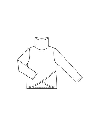 Coltruitje #1  C | tricotstof | burda easy 5/2023 | PDF naaipatronen