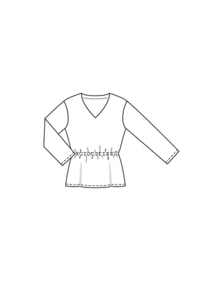 Shirt #5  B | viscose | burda easy 5/2023 | PDF naaipatronen