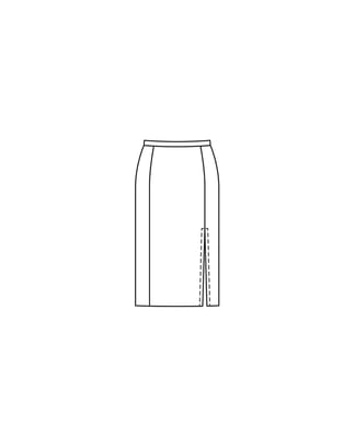 Rok #2  C | denim  | burda easy 6/2023 | PDF naaipatronen