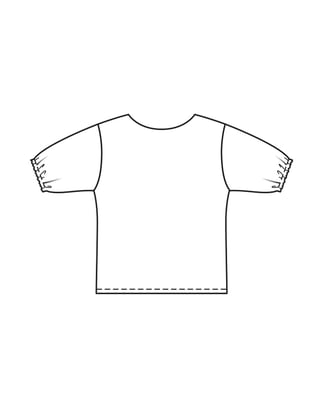 Blouseshirt #4  A | zijdesatin | burda easy 6/2023 | PDF naaipatronen