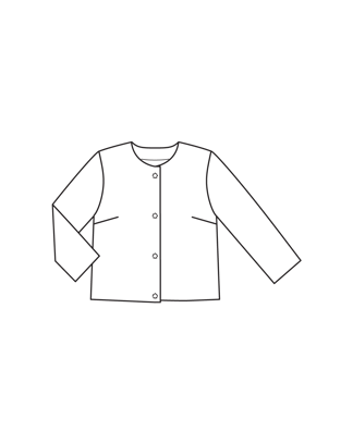 Vestje #2  A | polyester | burda easy 2/2024 | PDF naaipatronen