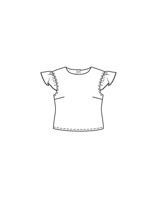 Top en viscose n°4 C | Burda Easy n°3 Mai-Juin/2024 | Patron de couture PDF