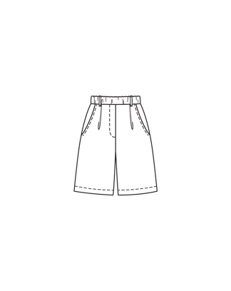 Pantalón de viscosa #3  C | Burda Easy 4/2024 | Patrón de costura PDF