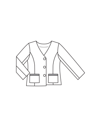 Blazer #2  B | bouclé | burda easy 1/2025