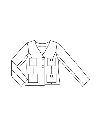 Blazer #2  C | bouclé | burda easy 1/2025
