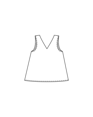 Top en coton n°1B | Burda Easy 03/26 | Patron PDF