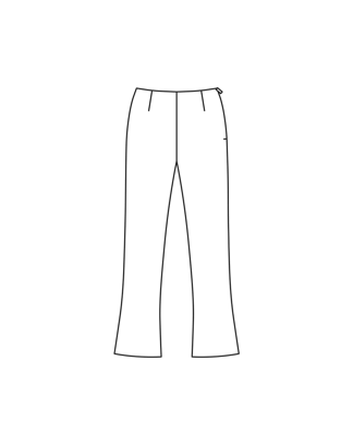 Pantalon en jacquard n°5A | Burda Easy 03/26 | Patron PDF