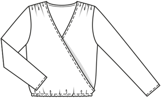 Top en Satin #1  B | Burda Easy 1 2019 | Patron de couture PDF