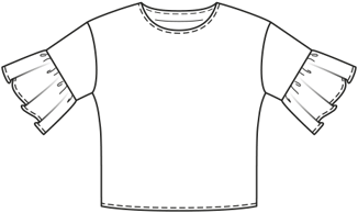 Blouse en Coton #2  A | Burda Easy 1 2019 | Patron de couture PDF
