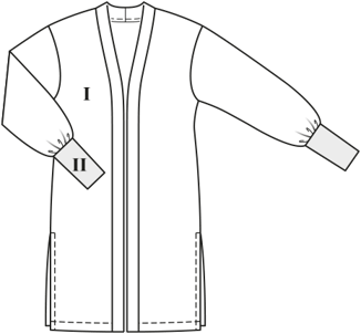 Kimono en Tissu léger #2  C | Burda Easy 2 2019 | Patron de couture PDF