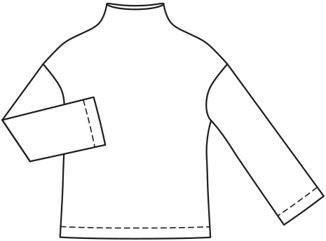 Pull en Jacquard  #2  A | Burda Easy 4 2019 | Patron de couture PDF
