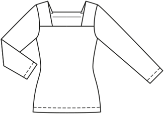 Top en Coton  #3  A | Burda Easy 4 2019 | Patron de couture PDF