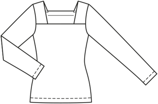 Top en Coton  #3  B | Burda Easy 4 2019 | Patron de couture PDF