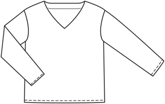 Blouse en Viscose n°2 A | Burda Easy 1/20 | Patron de couture PDF