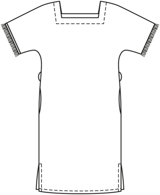 Robe en Popeline n°4 B | Burda Easy 3/20 | Patron de couture PDF