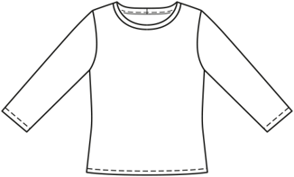 shirt #1 C | katoen | burda easy 3/2021 | Patron PDF