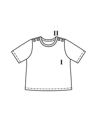 Robe en jersey n°2 B | Burda Easy Kids n°1/2023 | Patron de couture PDF