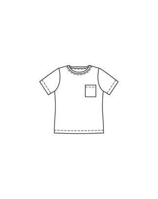 T-Shirt en jersey n°8 A | Burda Kids 01/24 | Patron de couture PDF