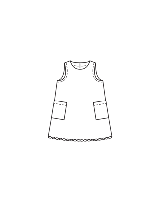 Jurk #01  B | voile | burda kids 01/25 | PDF patroon