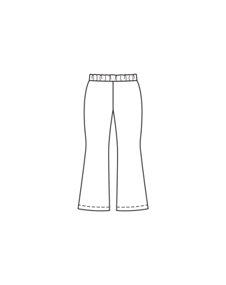 Leggings #03  A | tricotstof | burda kids 01/25 | PDF patroon
