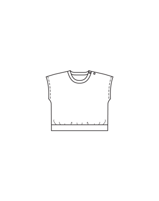 T-shirt & Pantalon en jersey n°06 B | Burda Kids 01/25 | Patron PDF