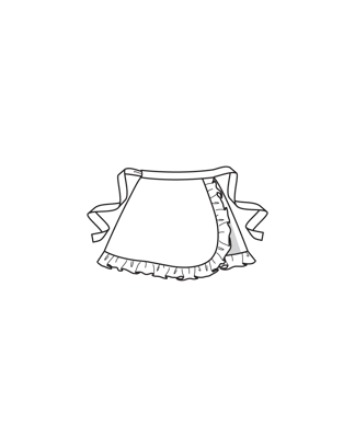 Rok #08  B | mousseline | burda kids 01/25 | PDF patroon