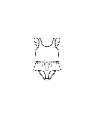 Badpak & Hoedje #09  B | lycra | burda kids 01/25 | PDF patroon