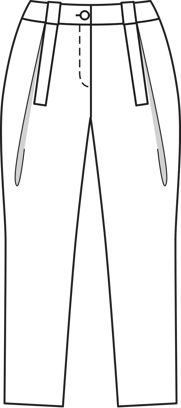 Flat Front Pencil Skirt 03/2010 | PDF Sewing Pattern