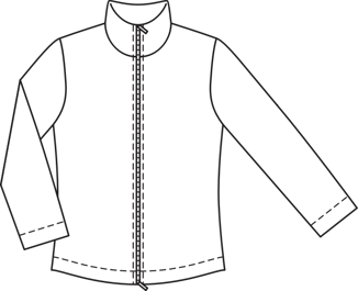 Men's Fleece Jacket 01/2010 | PDF Sewing Pattern