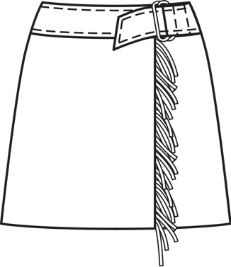 Leather Skirt 02/2010 | PDF Sewing Pattern