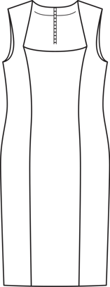 Sheath Dress 5/2010 | PDF Sewing Pattern